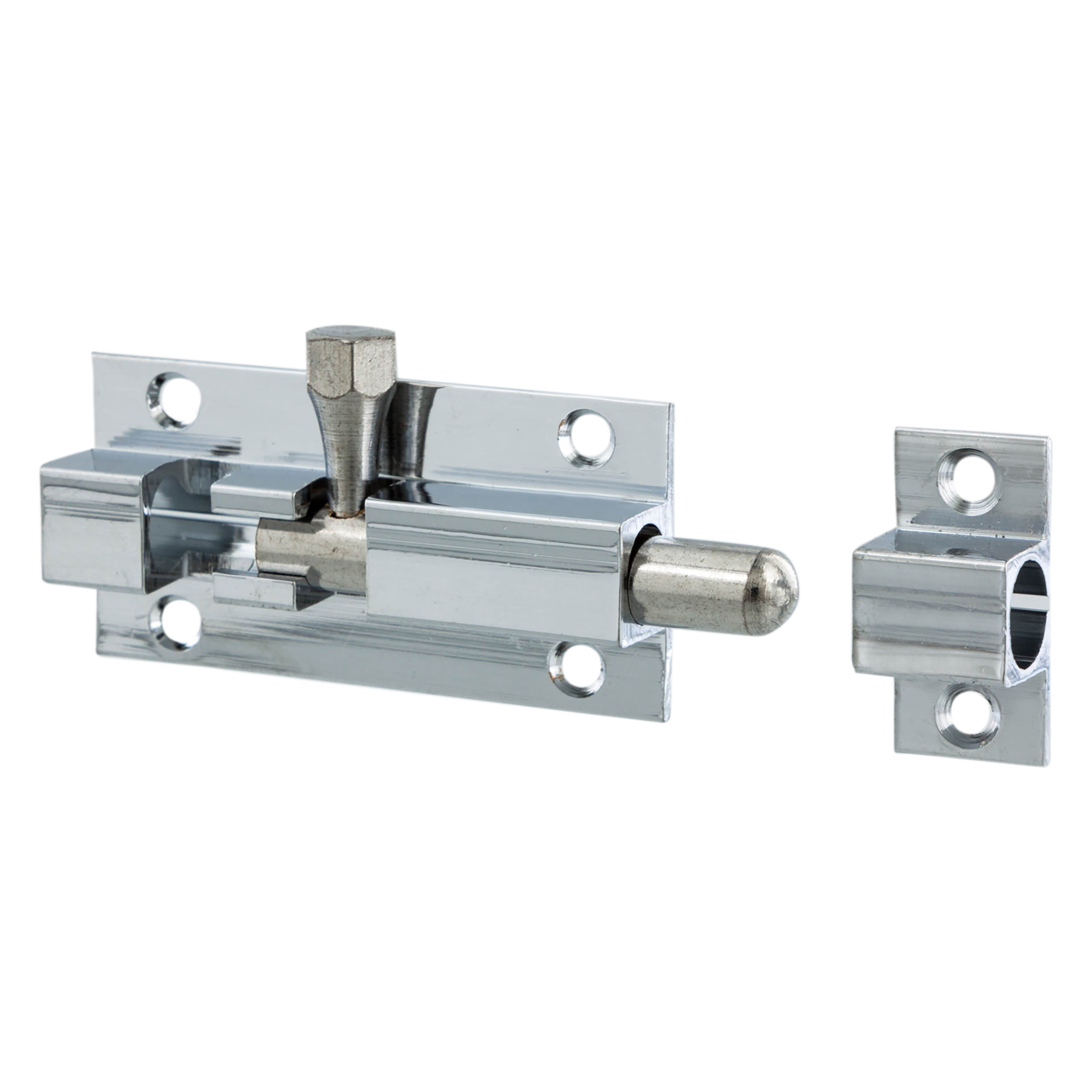 87.602.50 Starx  profielgrendel met sluitlus - chroom  50 mm