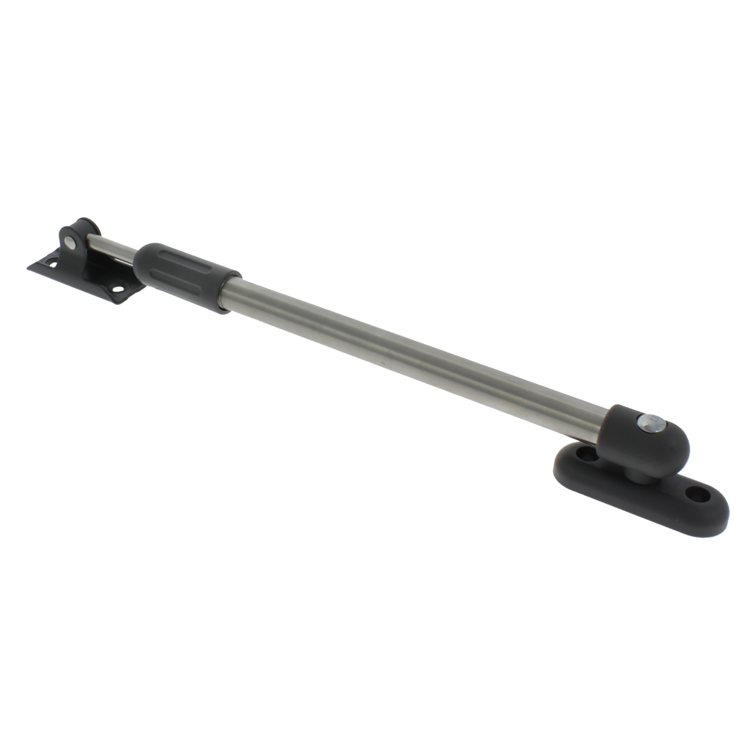 87.602.93 Starx  tele-raamuitzetter buitendraaiend - links en recht - met regelknop grijs 300 mm