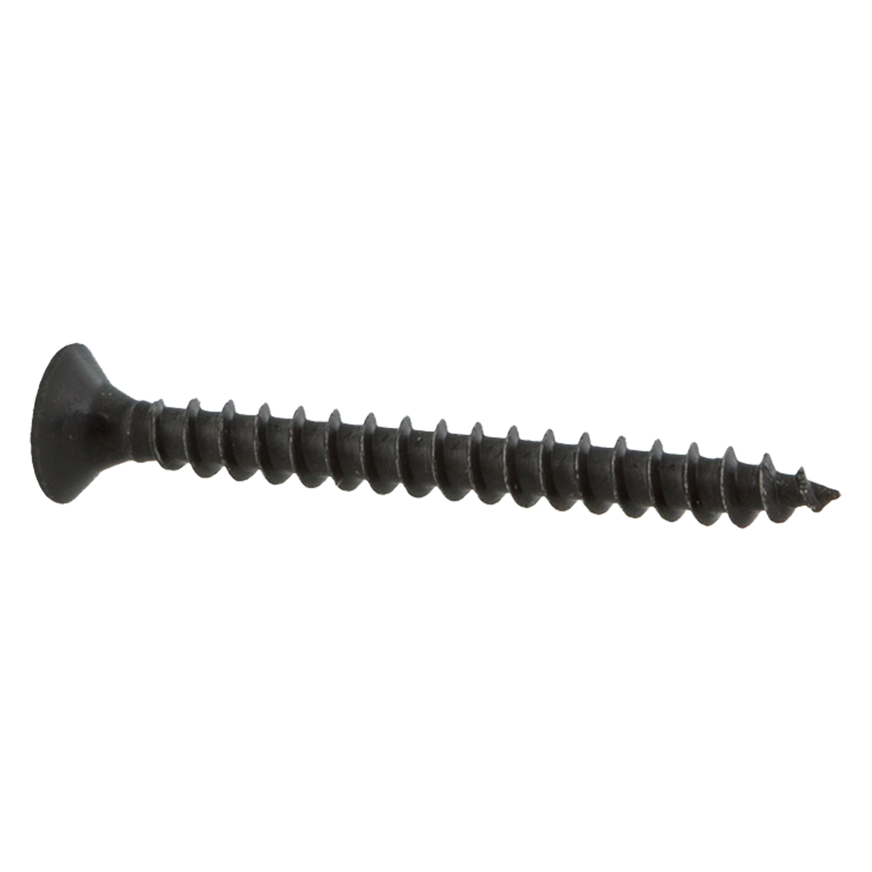 87.604.64 Starx  spaanplaatschroef platkop - met pozidrive kruisindruk - zwart gelakt  4.0 x 40 mm