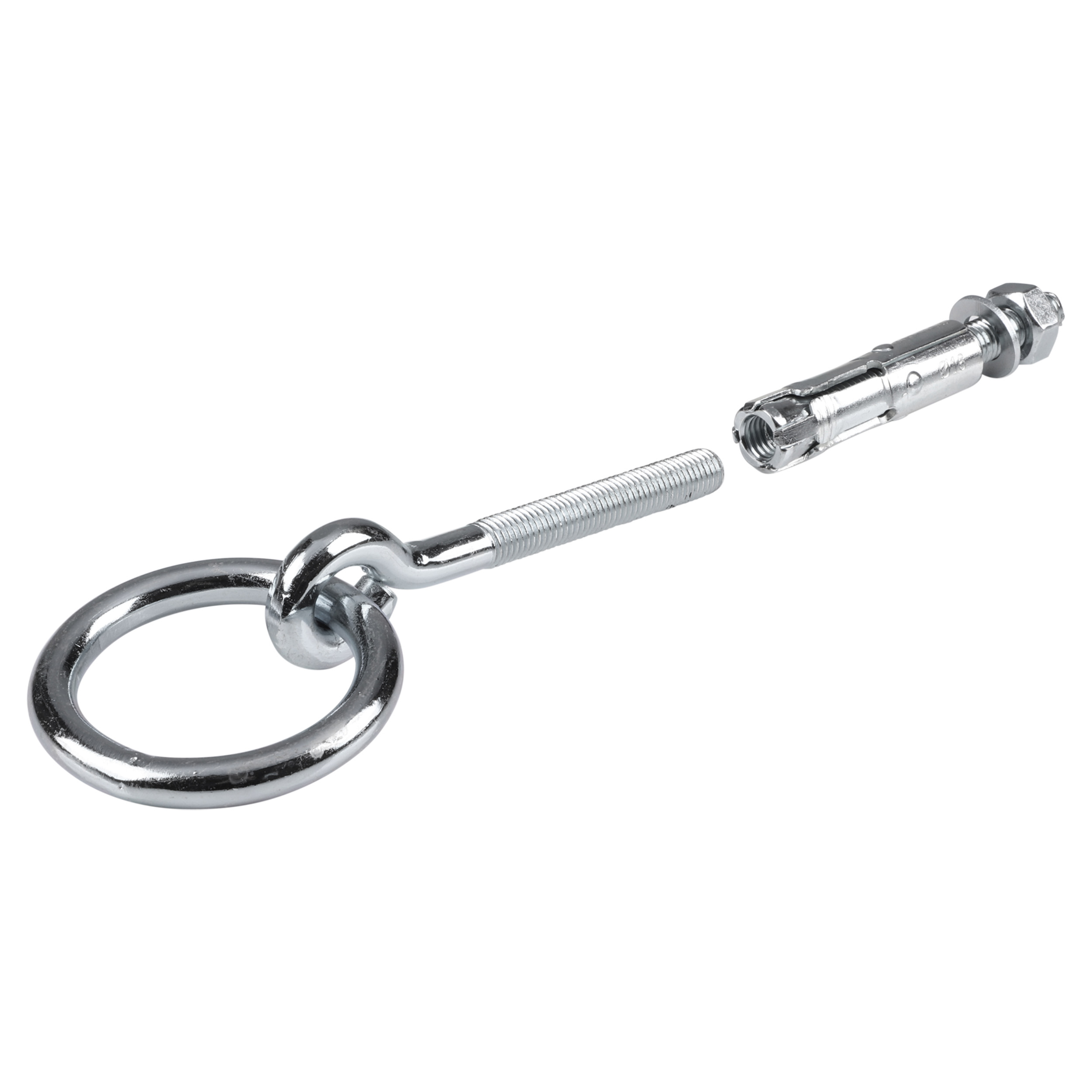 87.604.77 Starx  putring met moer - keilhuls - verzinkt  M10