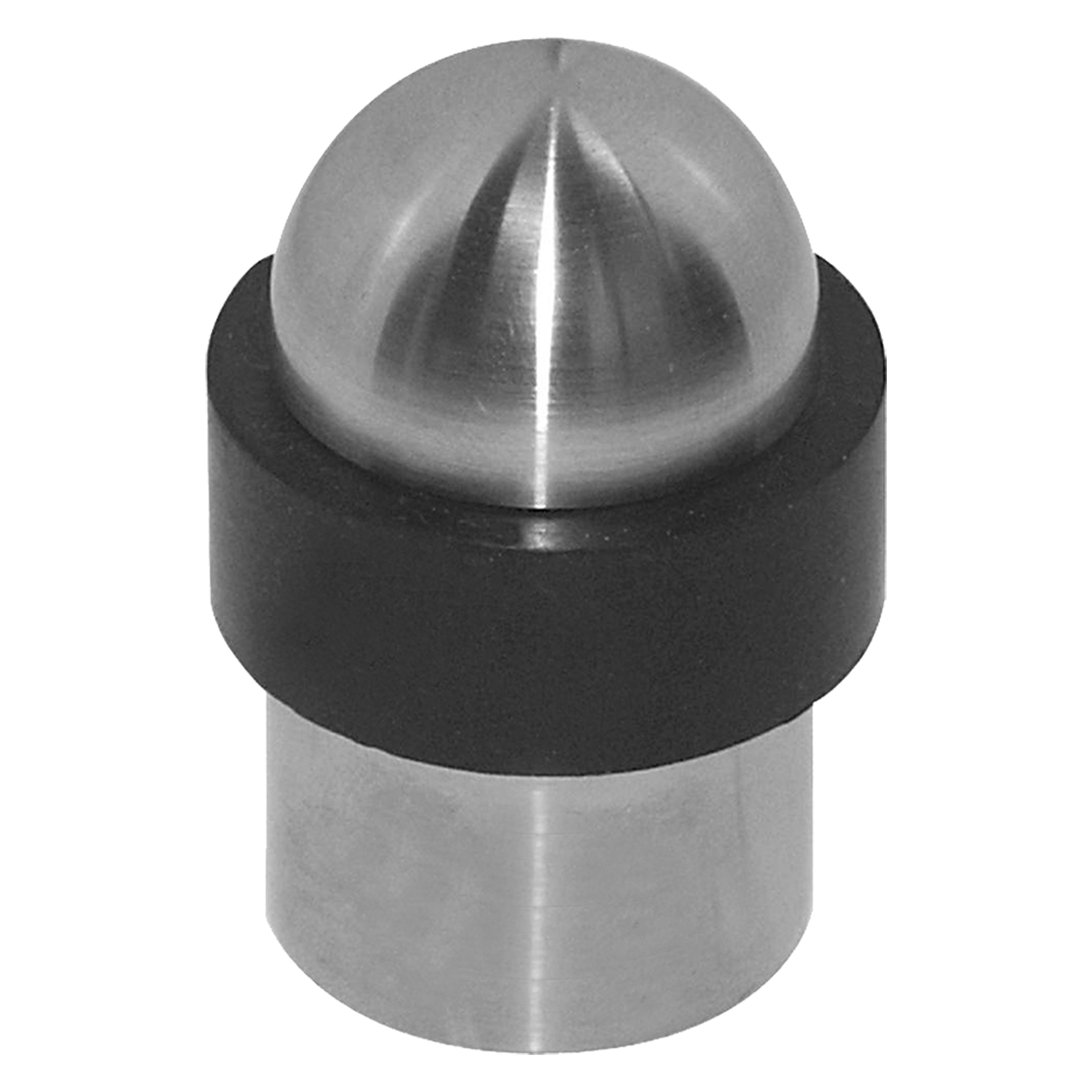 87.604.90 Starx  deurbuffer grondmontage - hoog mat RVS Ø 35 x 53 mm