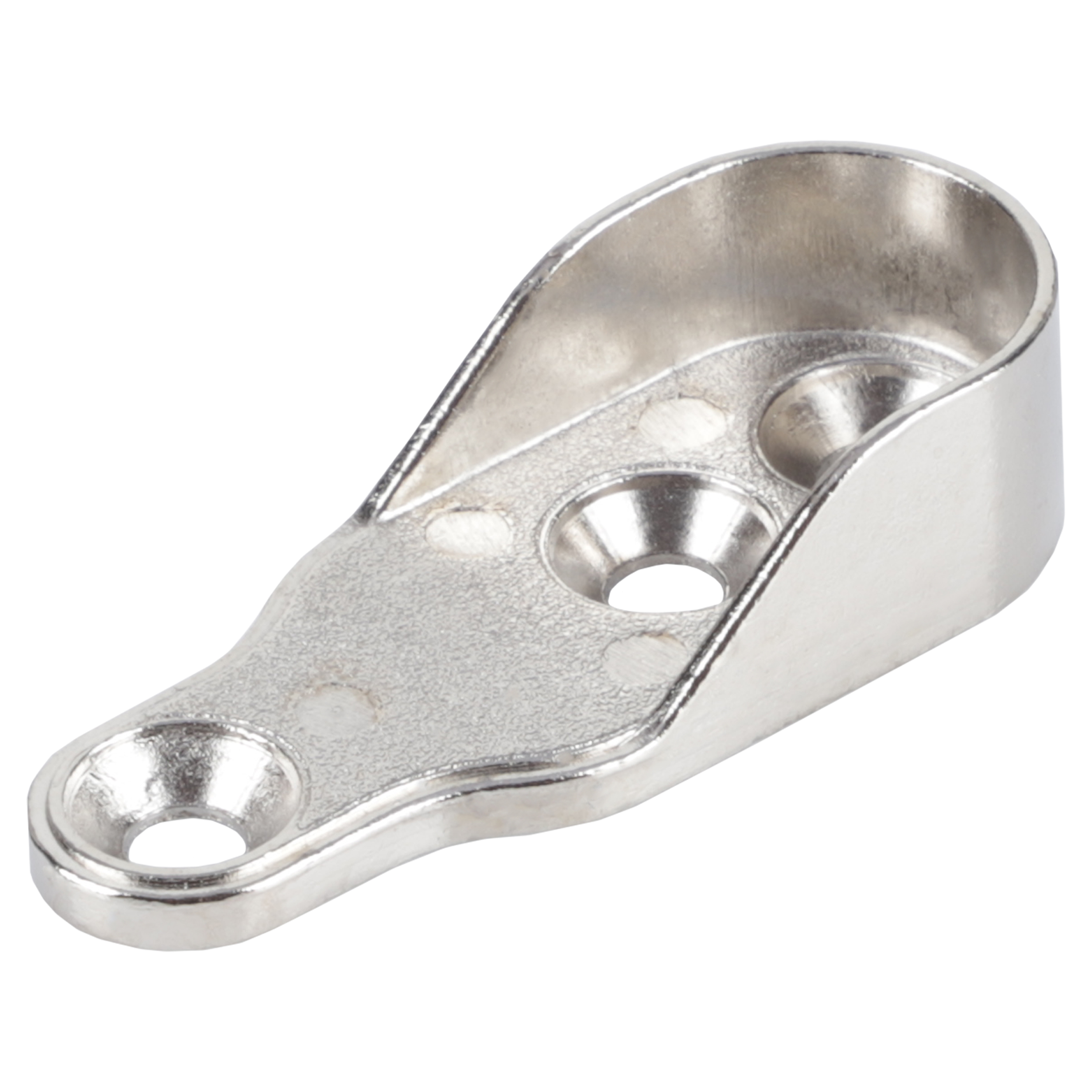87.605.30 Starx  roededrager bovenbevestiging - vernikkeld  15 mm