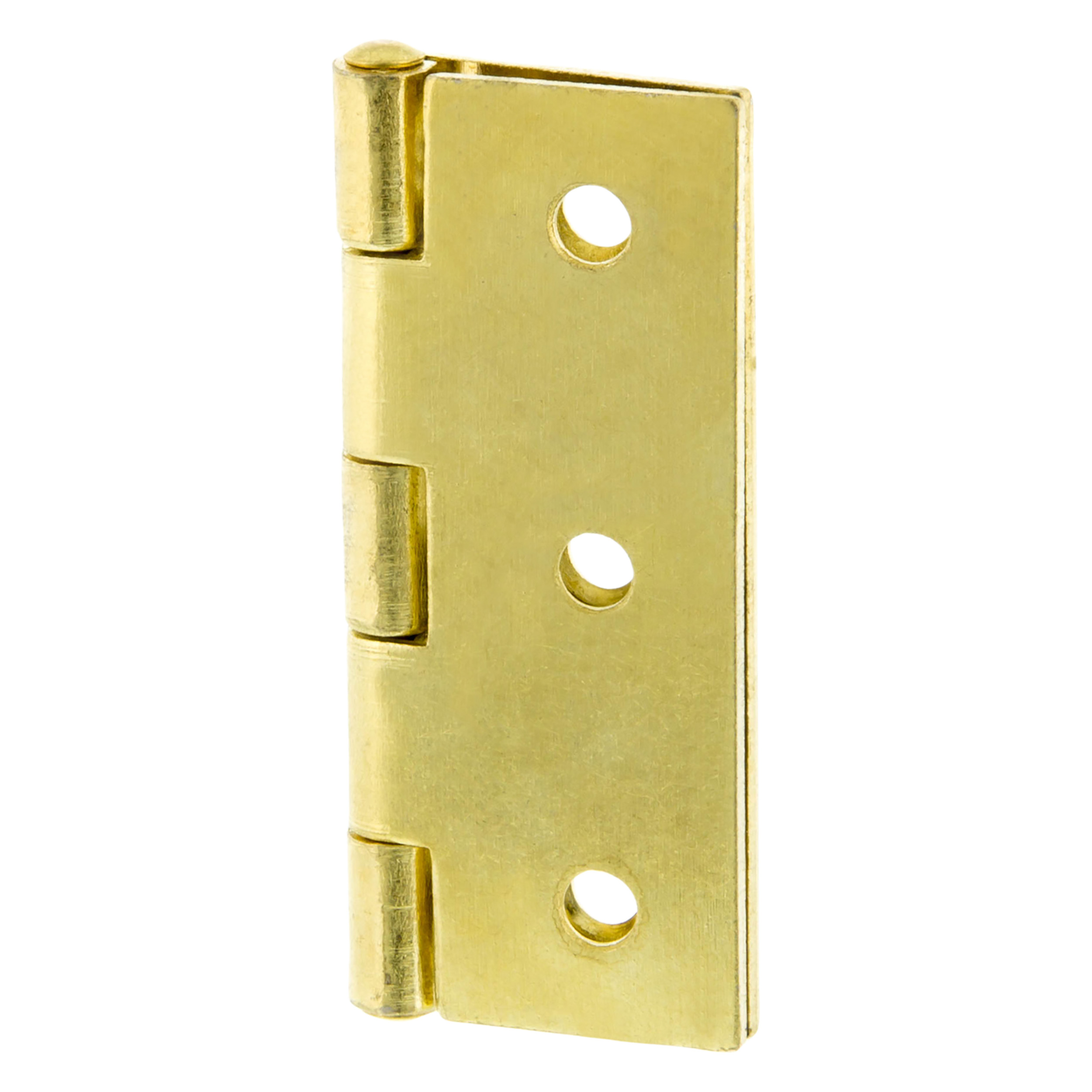 87.605.35 Starx  scharnier smal model - met vaste pen - vermessingd  60 x 46 mm