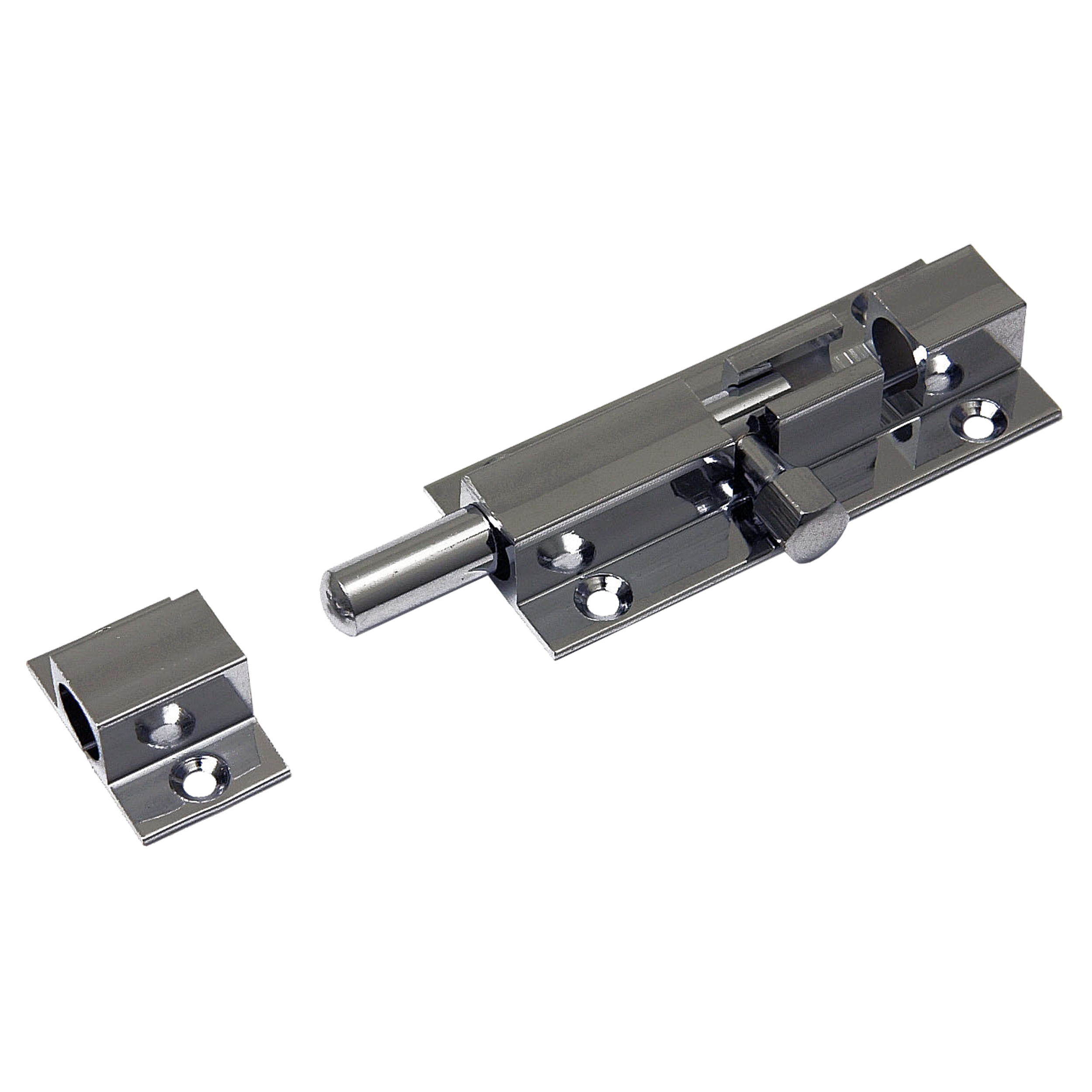 87.605.39 Starx  profielgrendel met sluitlus - chroom  75 mm